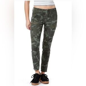 Union Bay Blaire Camo Twill Stretch Utility Moto Skinny Pants Juniors Size 13